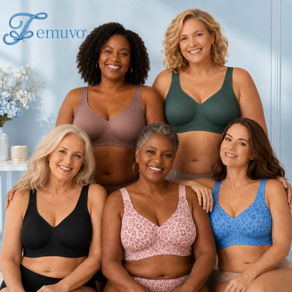 Le’s Charm - Wireless Jelly Support Full-Coverage Bra