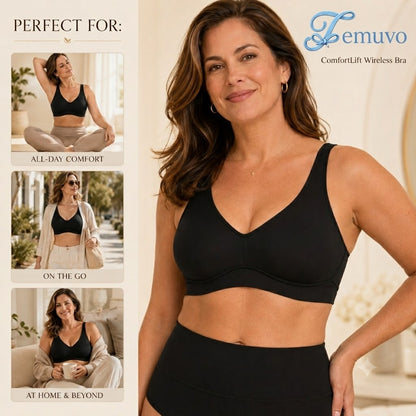 Le’s Charm - Wireless Jelly Support Full-Coverage Bra