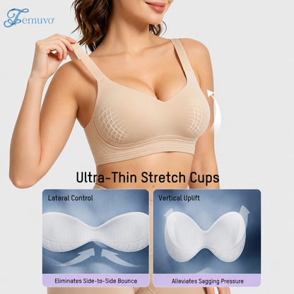 Le’s Charm - Wireless Jelly Support Full-Coverage Bra