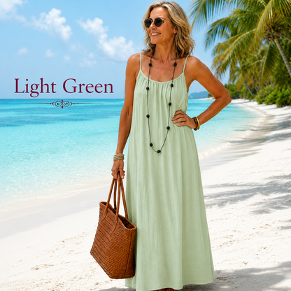 Cami Lounge Maxi Dress for Women – Lightweight Summer Vacation Dress