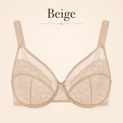 Le’s Charm - Floral Lace Full Coverage Minimizer Bra