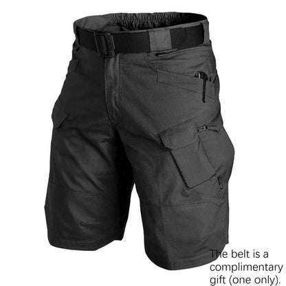 Men's Waterproof Tactical Cargo Shorts – Quick-Dry Multi-Pocket Shorts