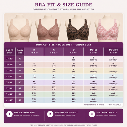 Le’s Charm - Wireless Jelly Support Full-Coverage Bra