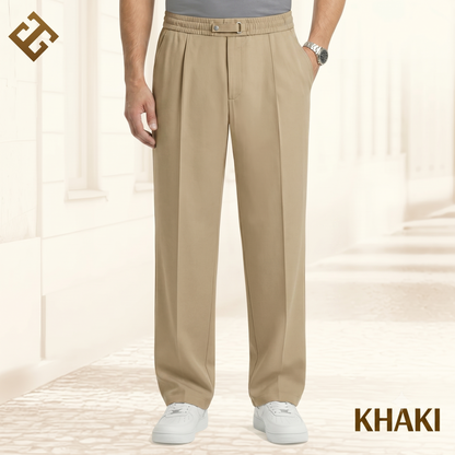 EaseTailor - Flexible Straight Fit Smart Comfort Pants