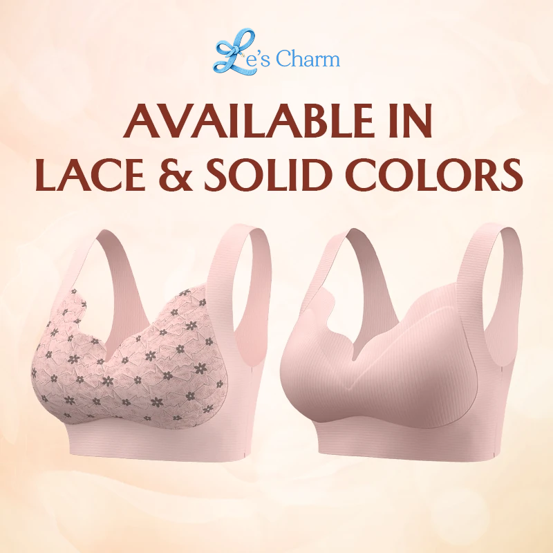 Le’s Charm - Seamless Wire-free Push-up Bra