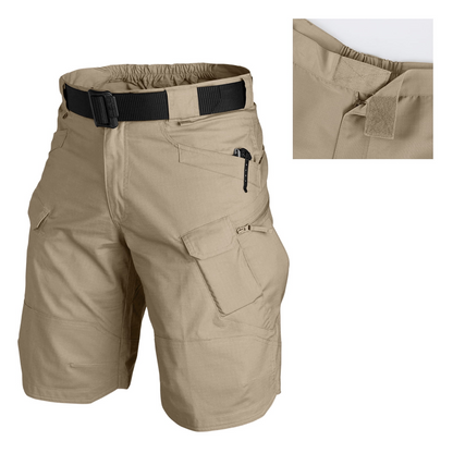 Men's Waterproof Tactical Cargo Shorts – Quick-Dry Multi-Pocket Shorts