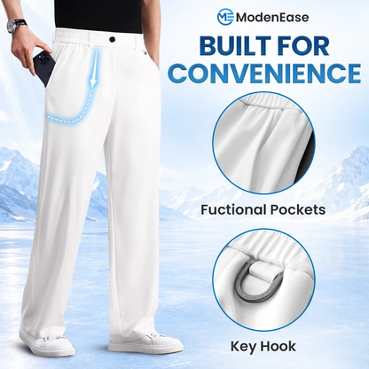 ModenEase - Ultra Comfort Ice Silk Flexible Casual Pants