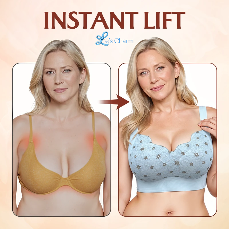 Le’s Charm - Seamless Wire-free Push-up Bra