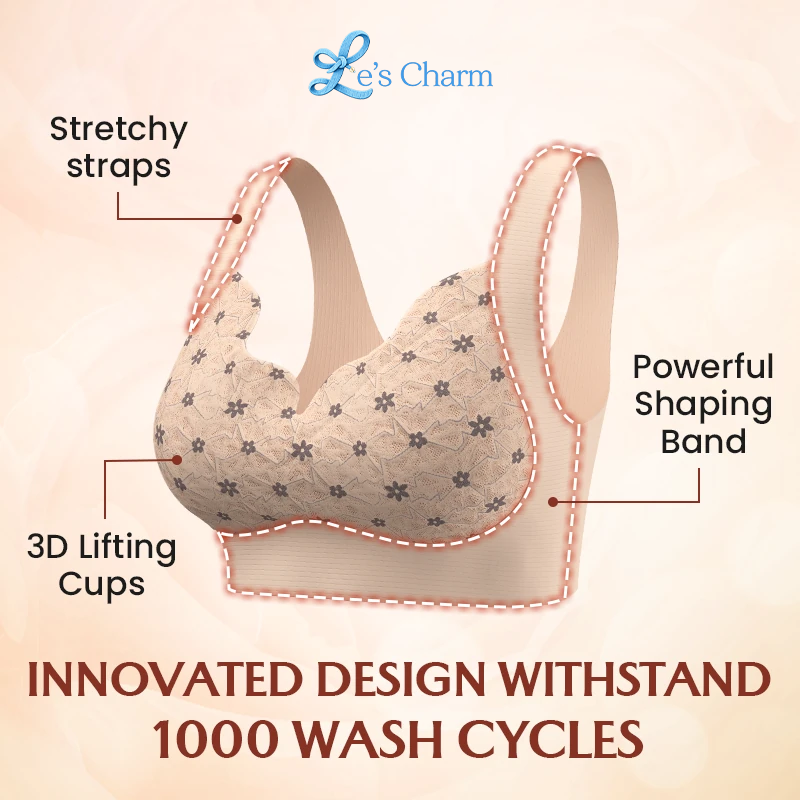 Le’s Charm - Seamless Wire-free Push-up Bra
