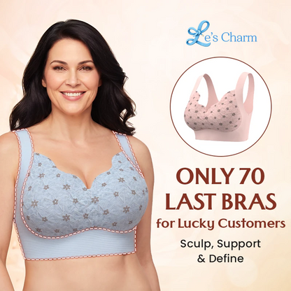 Le’s Charm - Seamless Wire-free Push-up Bra