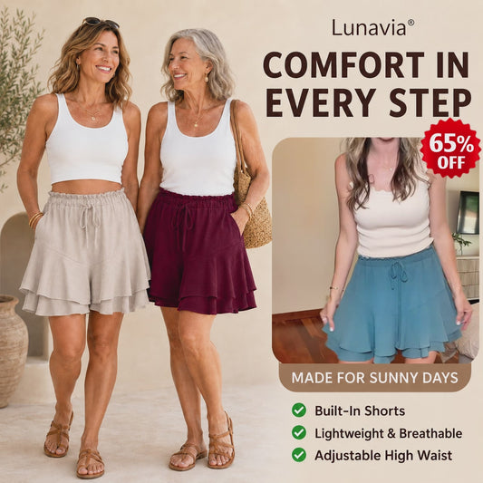 Flowy Butterfly Skort – Lightweight Summer Skort for Women