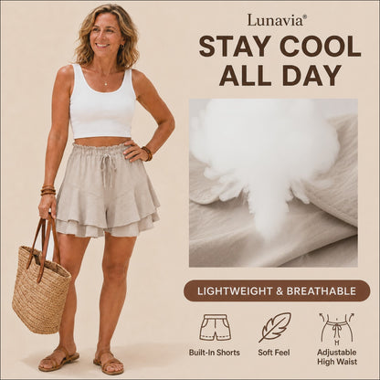 Flowy Butterfly Skort – Lightweight Summer Skort for Women